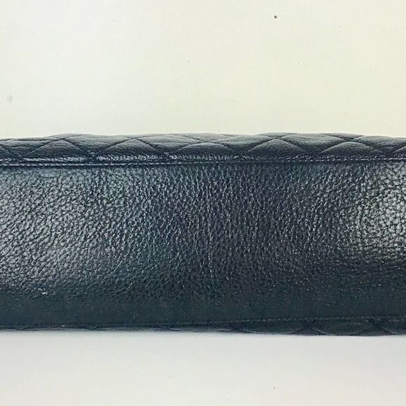 Kate Spade Black Quilted Handbag, Large, EUC - Picture 4 of 8